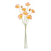 即日★【造花】MAGIQ東京堂/ボヌールポピーバンドル #28 CO/OR コーラルオレンジ/FM005026-028