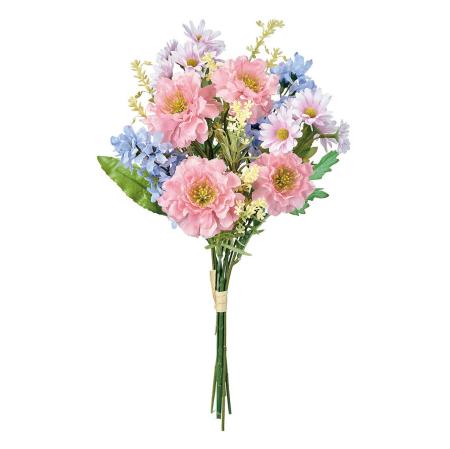 【造花】MAGIQ東京堂/デージースカビオサブーケ #2  PK/LV ピンクラベンダー/FM008333-002