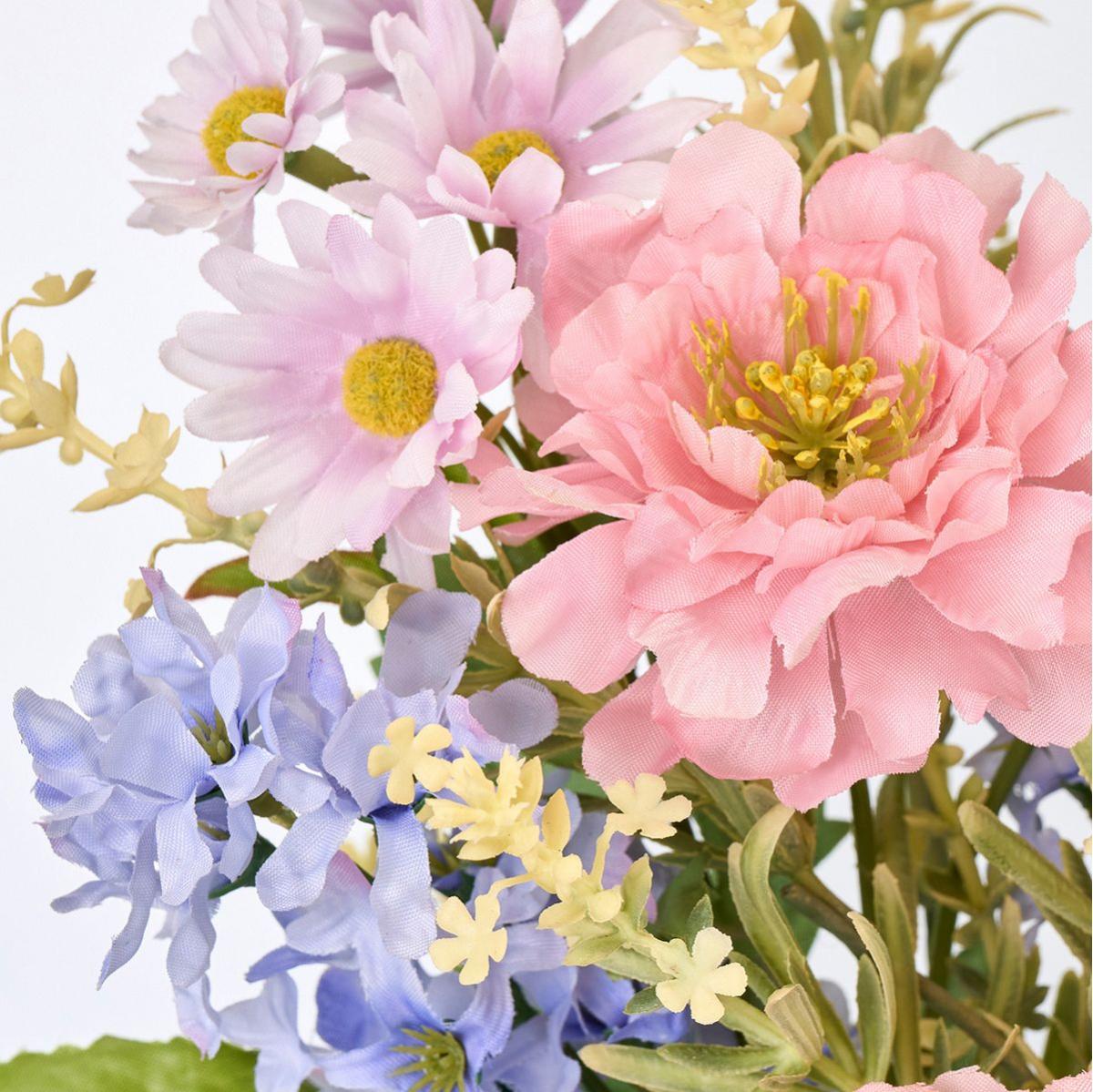 特価◎【造花】MAGIQ東京堂/デージースカビオサブーケ #2 PK/LV ピンク