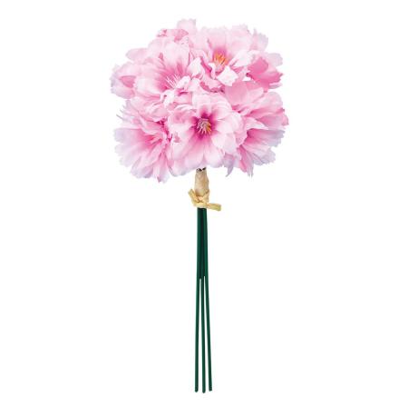 【造花】MAGIQ東京堂/八重桜ピック MV/PK モーブピンク/FM005468