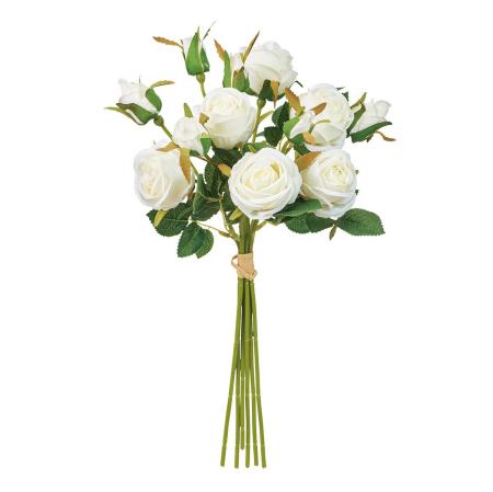 【造花】MAGIQ東京堂/ラファエルローズバンドル #1  WHITE ホワイト/FM000276-001