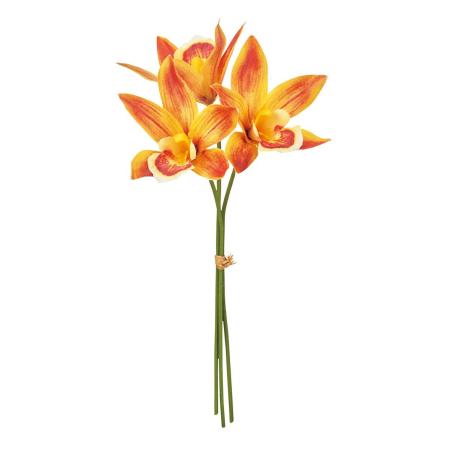 【造花】MAGIQ東京堂/シャンテオーキッドピック #9  ORANGE オレンジ/FM007428-009