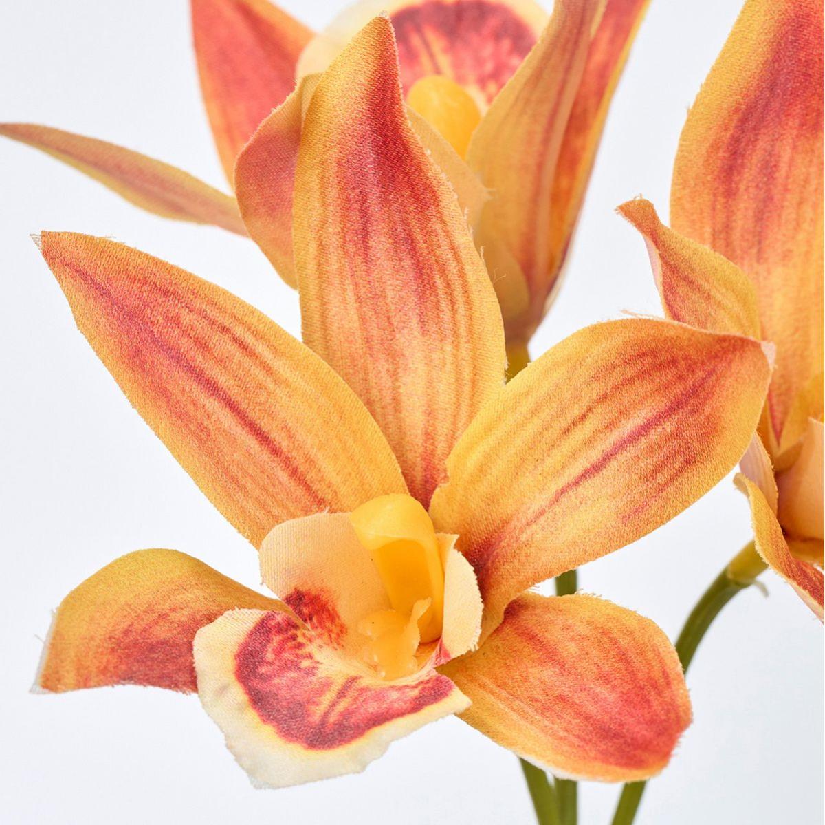 【造花】MAGIQ東京堂/シャンテオーキッドピック #9  ORANGE オレンジ/FM007428-009