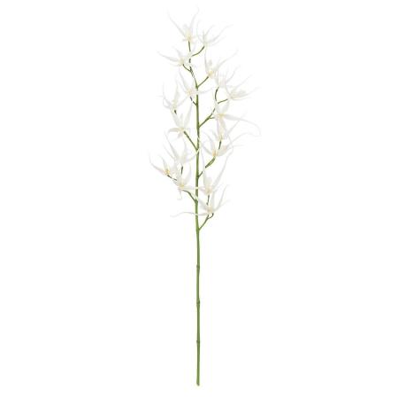 【造花】MAGIQ東京堂/スパイダーオーキッド WHITE ホワイト/FM007277-001