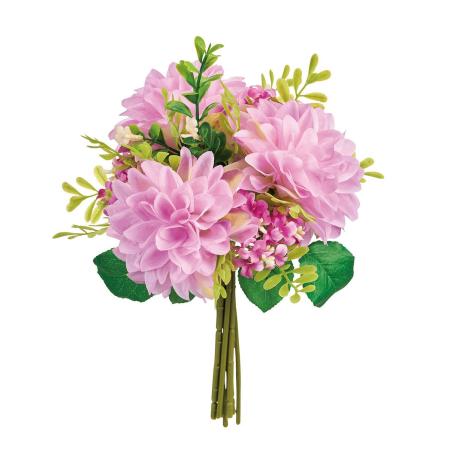 【造花】MAGIQ東京堂/グローブダリアブーケ #50 LILAC ライラック/FM000255-050