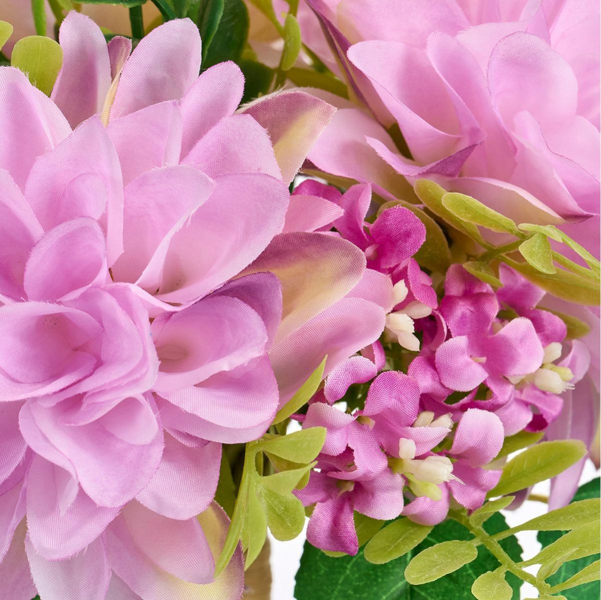 【造花】MAGIQ東京堂/グローブダリアブーケ #50 LILAC ライラック/FM000255-050