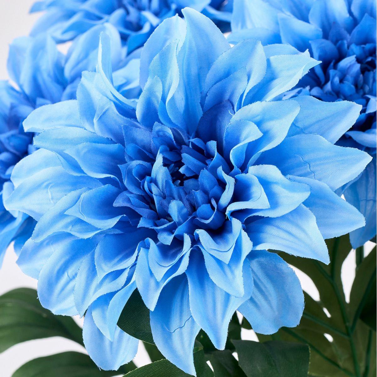 特価◎【造花】MAGIQ東京堂/グランダリアブッシュ #5  BLUE ブルー/FM000597-005