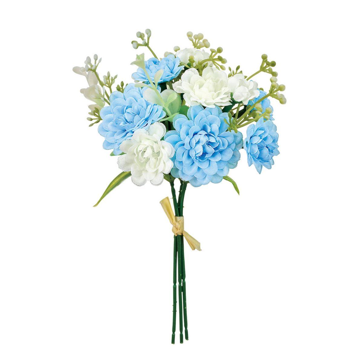 【造花】MAGIQ東京堂/フルールマムピック #5  BL/WH ブルーホワイト/FM004088-005