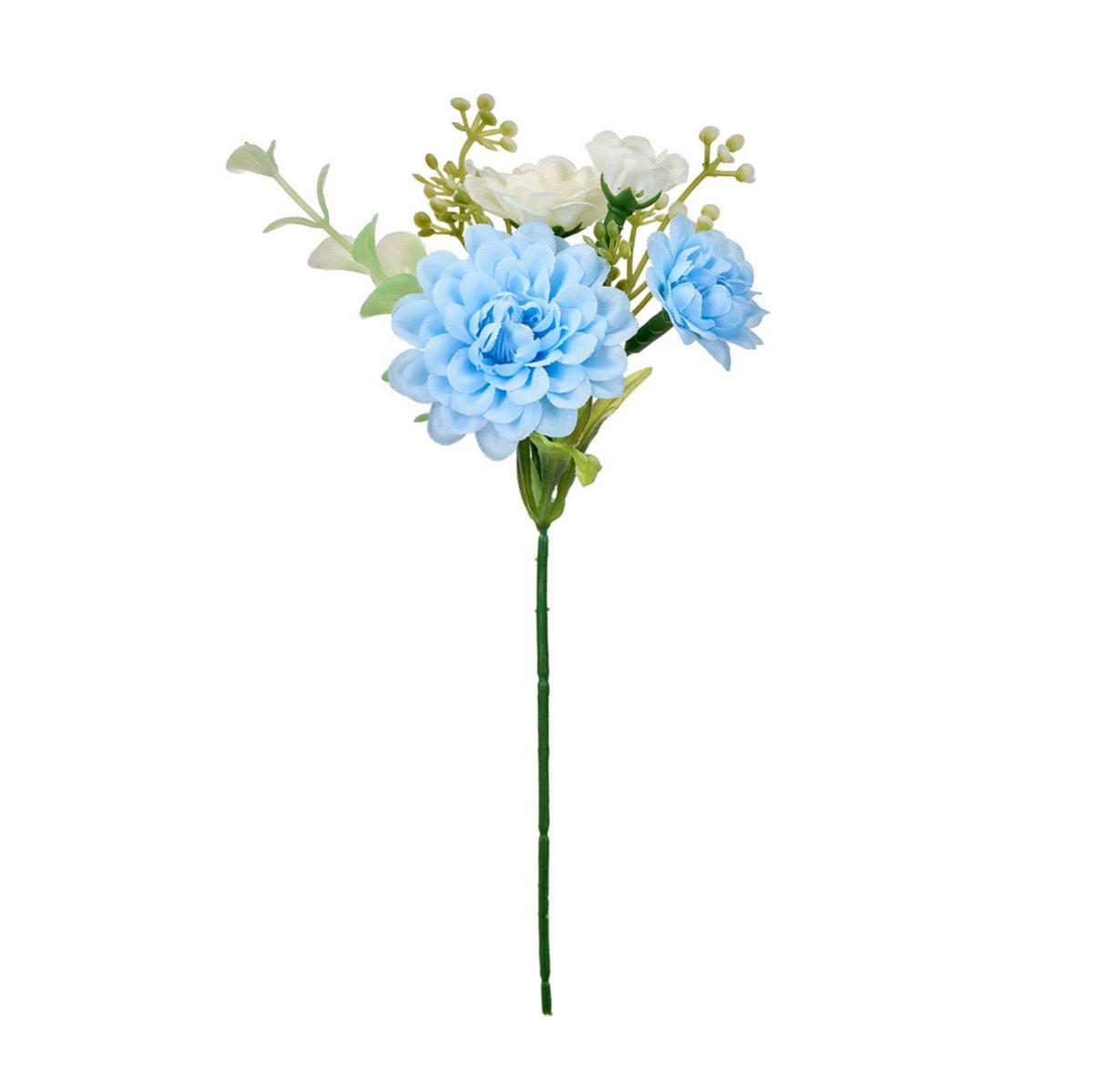 【造花】MAGIQ東京堂/フルールマムピック #5  BL/WH ブルーホワイト/FM004088-005