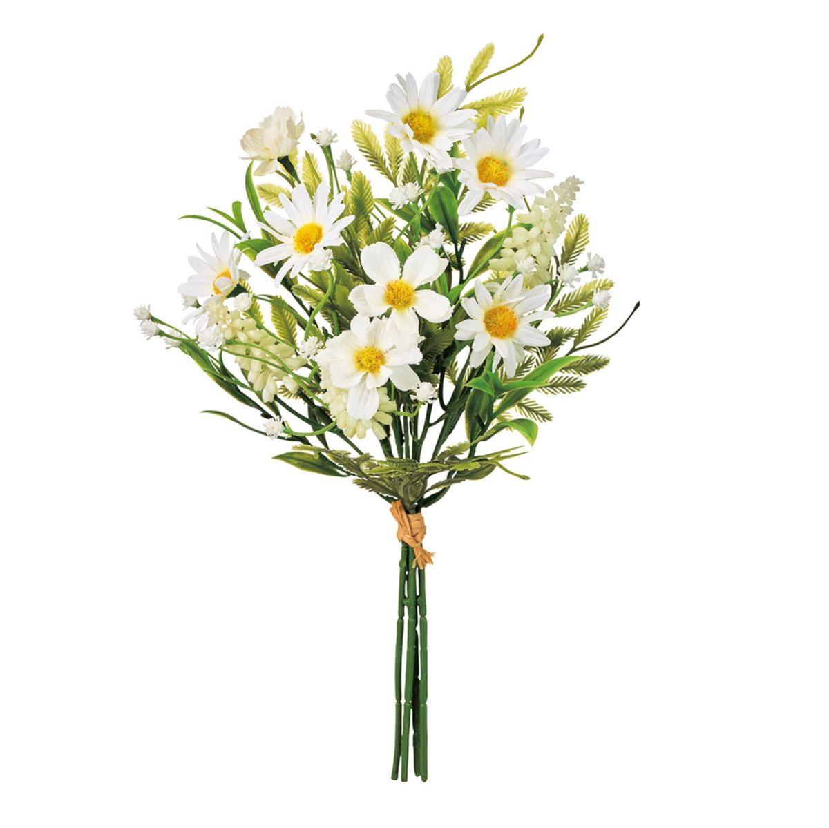 特価◎【造花】MAGIQ東京堂/スプリングデージーブーケ #1  WHITE ホワイト/FM000549-001