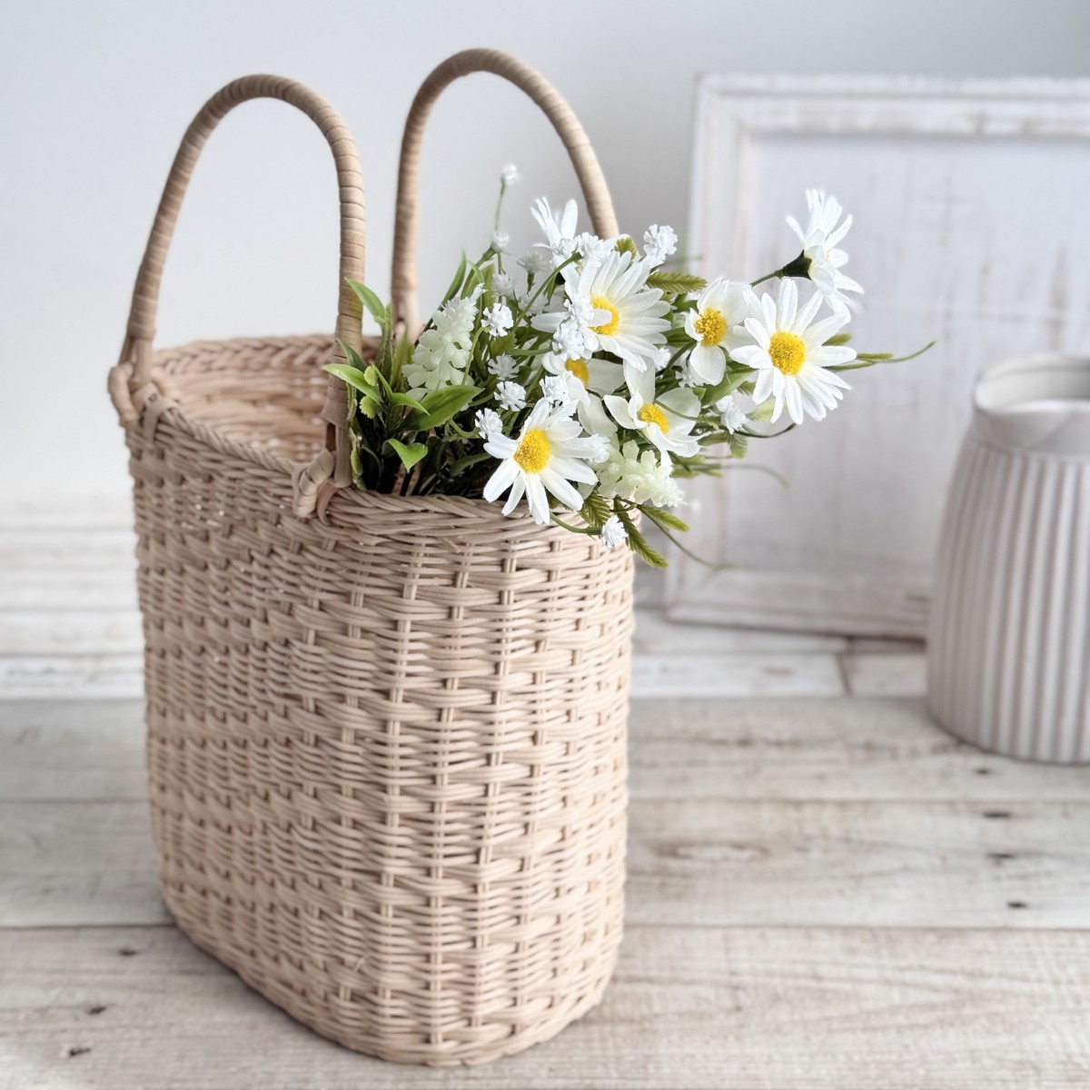 【造花】MAGIQ東京堂/スプリングデージーブーケ #1  WHITE ホワイト/FM000549-001