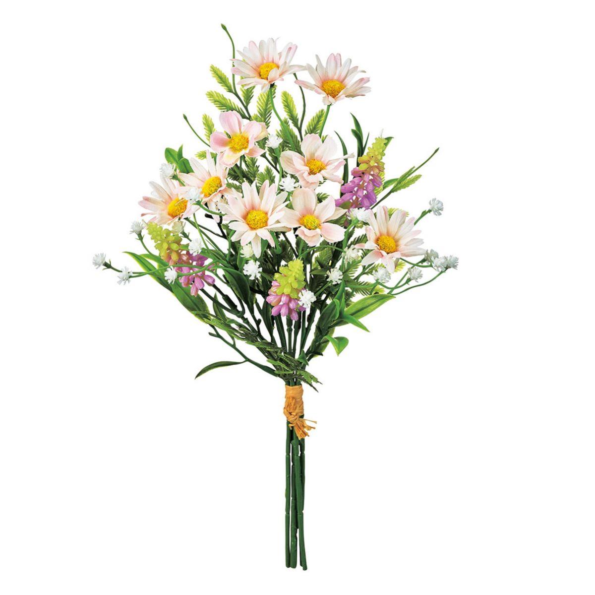 特価◎【造花】MAGIQ東京堂/スプリングデージーブーケ #46 CR/PK クリームピンク/FM000549-046