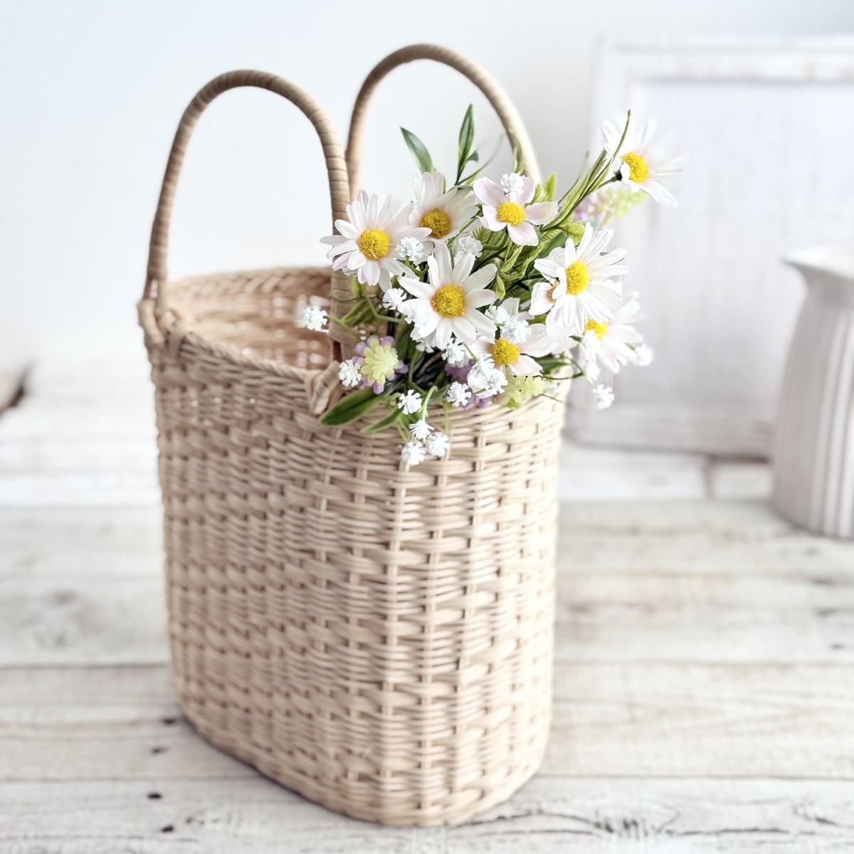 【造花】MAGIQ東京堂/スプリングデージーブーケ #46 CR/PK クリームピンク/FM000549-046