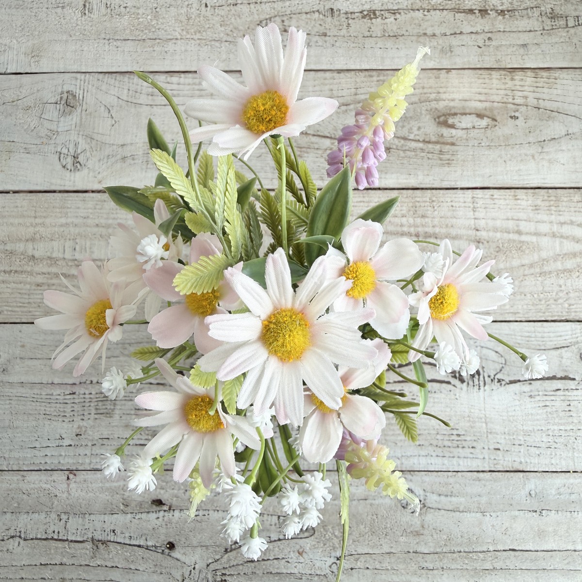 【造花】MAGIQ東京堂/スプリングデージーブーケ #46 CR/PK クリームピンク/FM000549-046