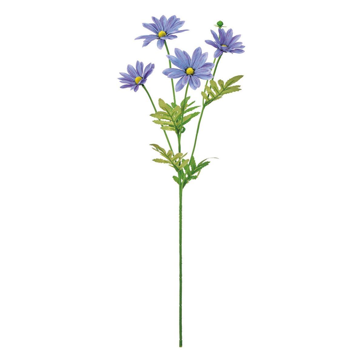 【造花】MAGIQ東京堂/サリーマーガレット #5  BLLV ブルーラベンダー/FM009333-005