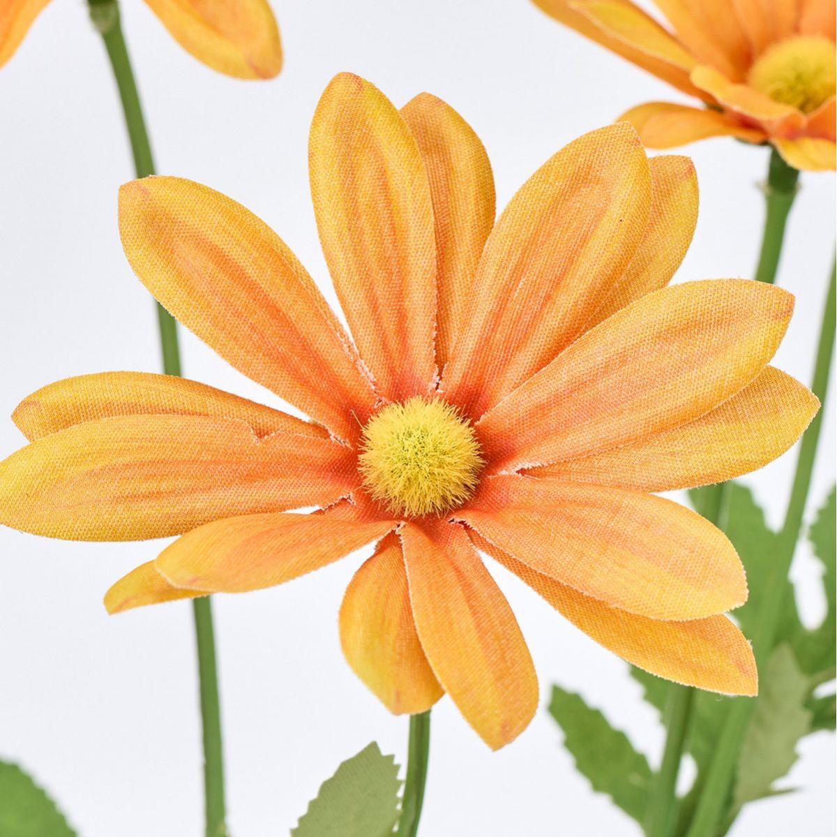 【造花】MAGIQ東京堂/サリーマーガレット #9  ORANGE オレンジ/FM009333-009