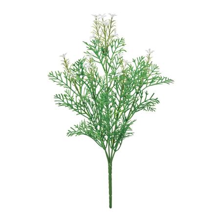 【造花】MAGIQ東京堂/ミニフラワーグラスブッシュ #1  WHITE ホワイト/FM000090-001