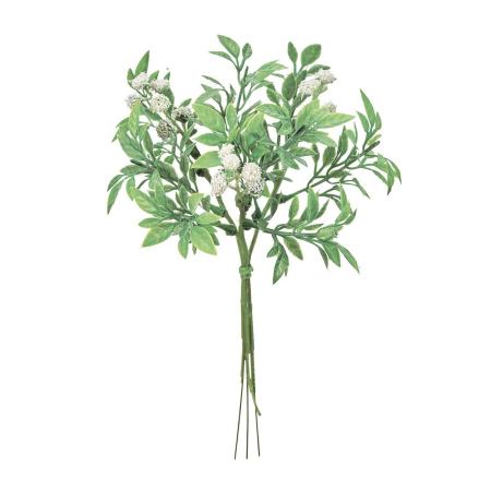 【造花】MAGIQ東京堂/プチベリーグラスピック WH/GR ホワイトグリーン/FM002497