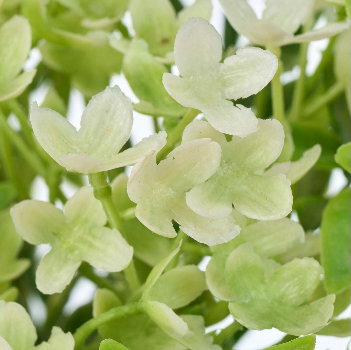 【造花】MAGIQ東京堂/プチフラワーグラスピック WH/GR ホワイトグリーン/FM002498