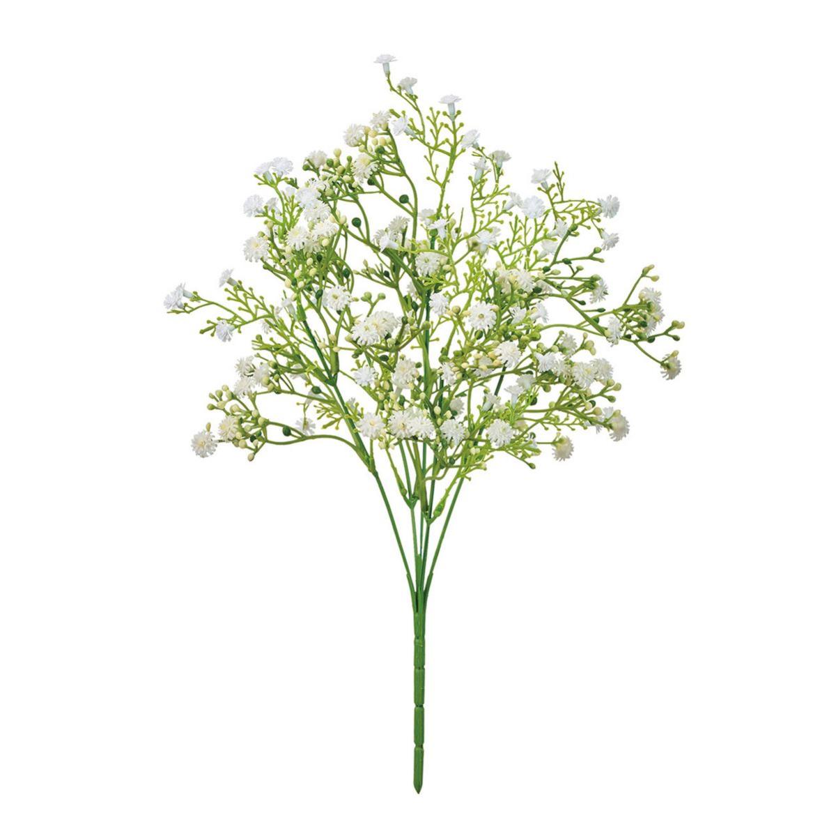 【造花】MAGIQ東京堂/ジプソフィラブッシュ WHITE ホワイト/FM002644