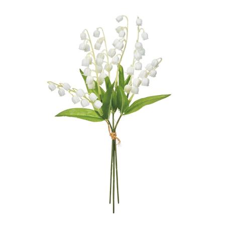 特価◎【造花】MAGIQ東京堂/スイートすずらん WHITE ホワイト/FM000030