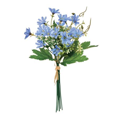 【造花】MAGIQ東京堂/エリーブロッサムブーケ #5  BLUE ブルー/FM002182-005