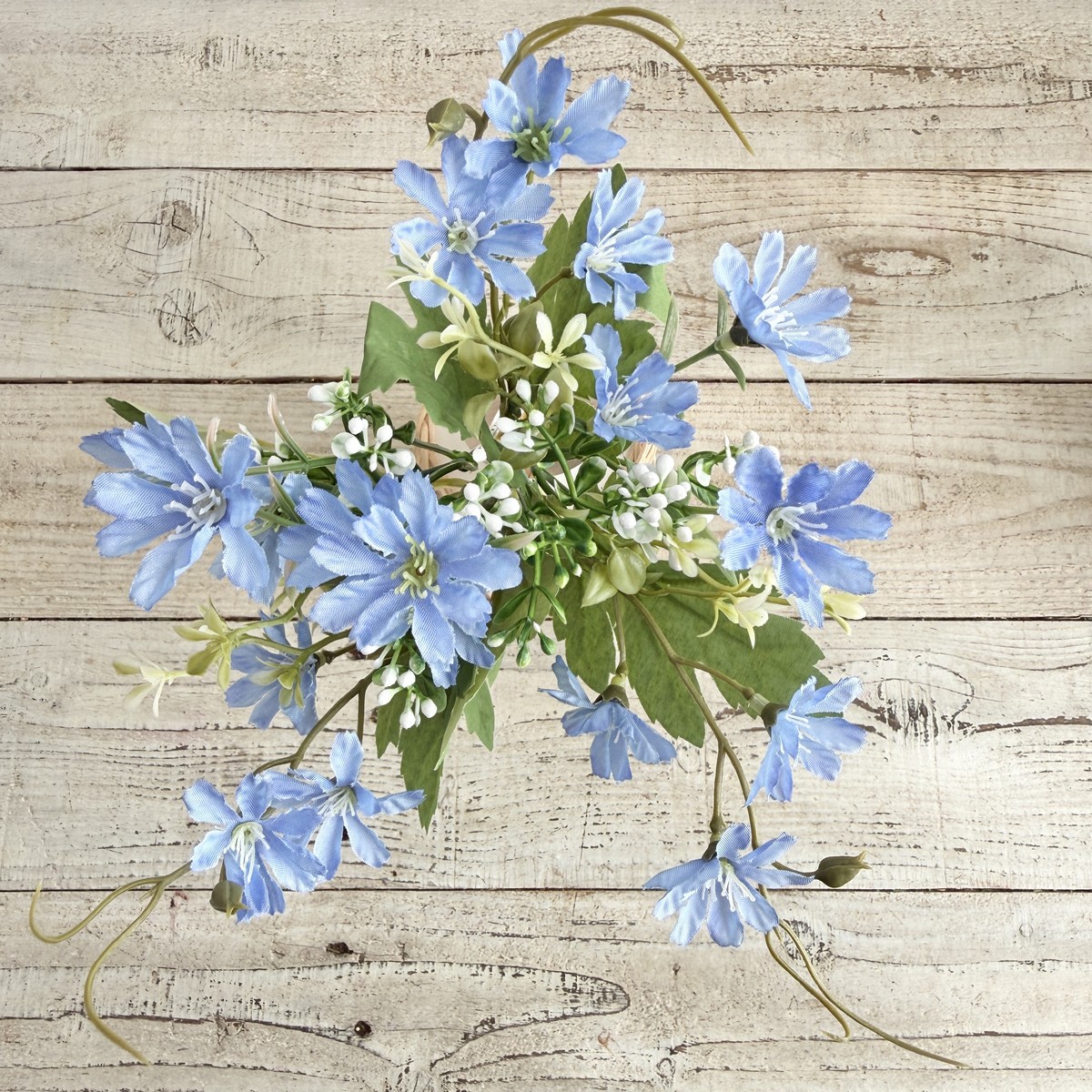 【造花】MAGIQ東京堂/エリーブロッサムブーケ #5  BLUE ブルー/FM002182-005