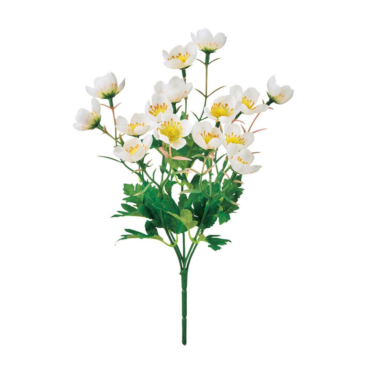 【造花】MAGIQ東京堂/チングルマ WHITE ホワイト/FM000506