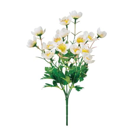 【造花】MAGIQ東京堂/チングルマ WHITE ホワイト/FM000506