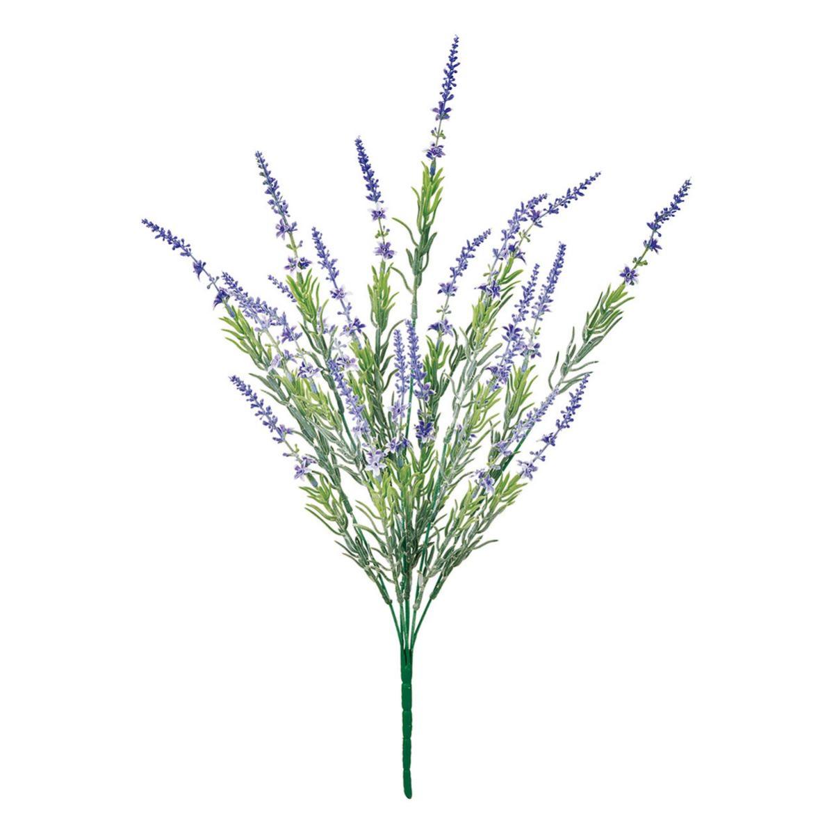 【造花】MAGIQ東京堂/フラワリーラベンダーブッシュ LAVENDER ラベンダー/FM000672