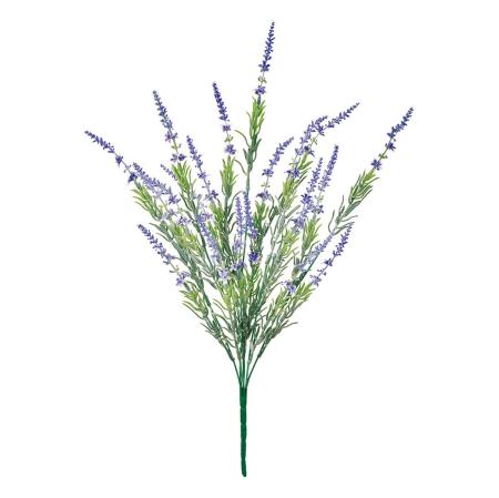 【造花】MAGIQ東京堂/フラワリーラベンダーブッシュ LAVENDER ラベンダー/FM000672