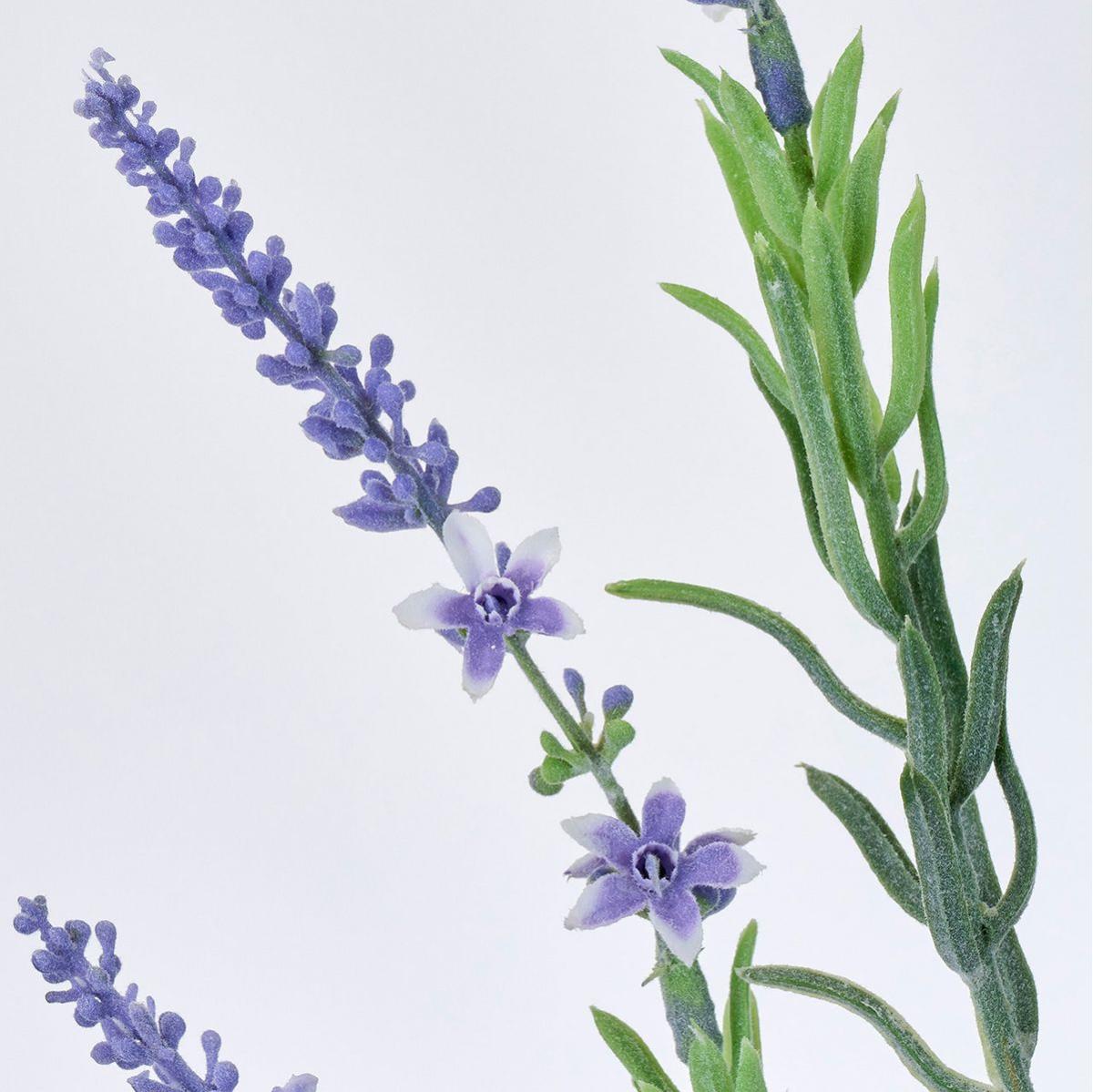 【造花】MAGIQ東京堂/フラワリーラベンダーブッシュ LAVENDER ラベンダー/FM000672
