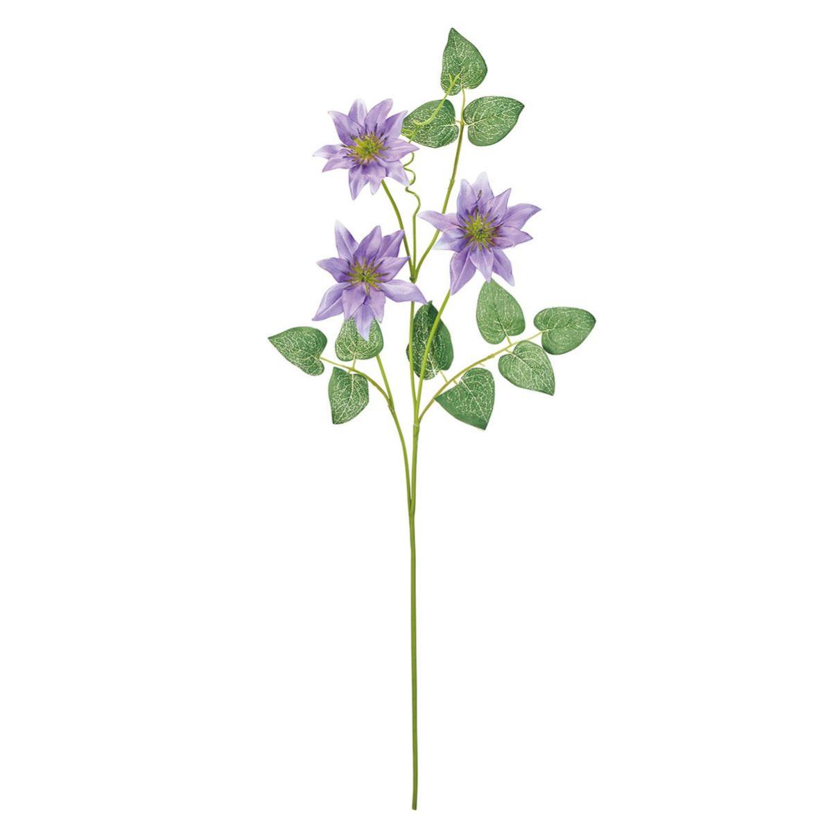 【造花】MAGIQ東京堂/ブリージークレマチス #11 PP/LV パープルラベンダー/FM001852-011