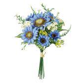 即日★【造花】MAGIQ東京堂/サザンサンフラワーブーケ #5 BLUE ブルー/FM001233-005