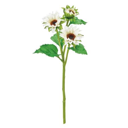 【造花】MAGIQ東京堂/インプレスサンフラワー #1  WHITE ホワイト/FM008217-001