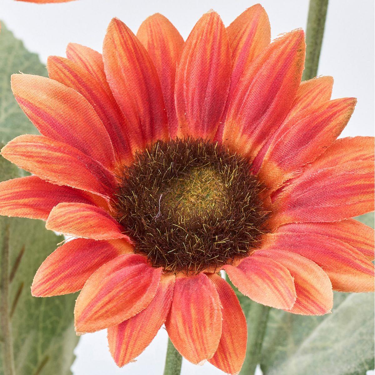 【造花】MAGIQ東京堂/ノスタルジアサンフラワー #9  DKOR ダークオレンジ/FM002878-009