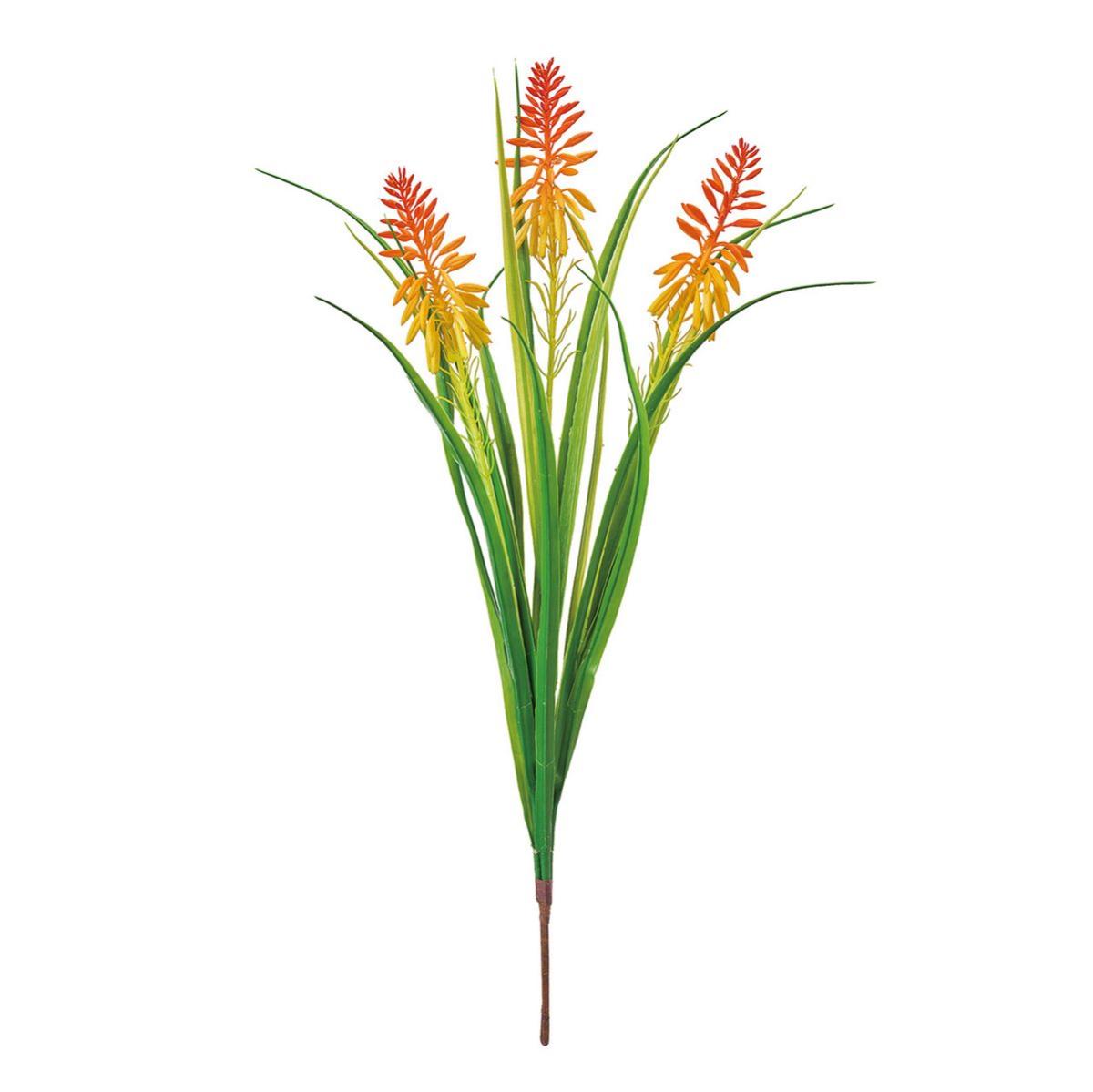 【造花】MAGIQ東京堂/トーチリリーブッシュ #9  YEL/OR イエローオレンジ/FM000803-009