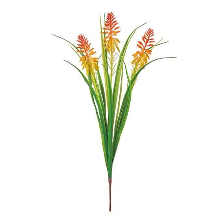 【造花】MAGIQ東京堂/トーチリリーブッシュ #9  YEL/OR イエローオレンジ/FM000803-009