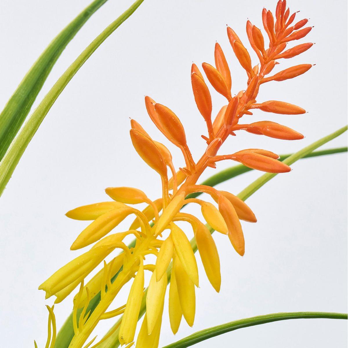 【造花】MAGIQ東京堂/トーチリリーブッシュ #9  YEL/OR イエローオレンジ/FM000803-009