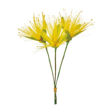 【造花】MAGIQ東京堂/レフアフラワーヘッド #4  YELLOW イエロー/FM003966-004