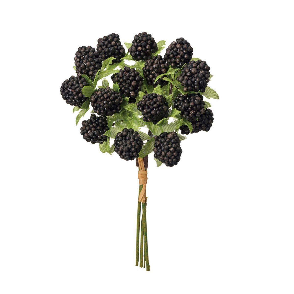 【造花】MAGIQ東京堂/ブラックベリーピック BLACK ブラック/FM000503