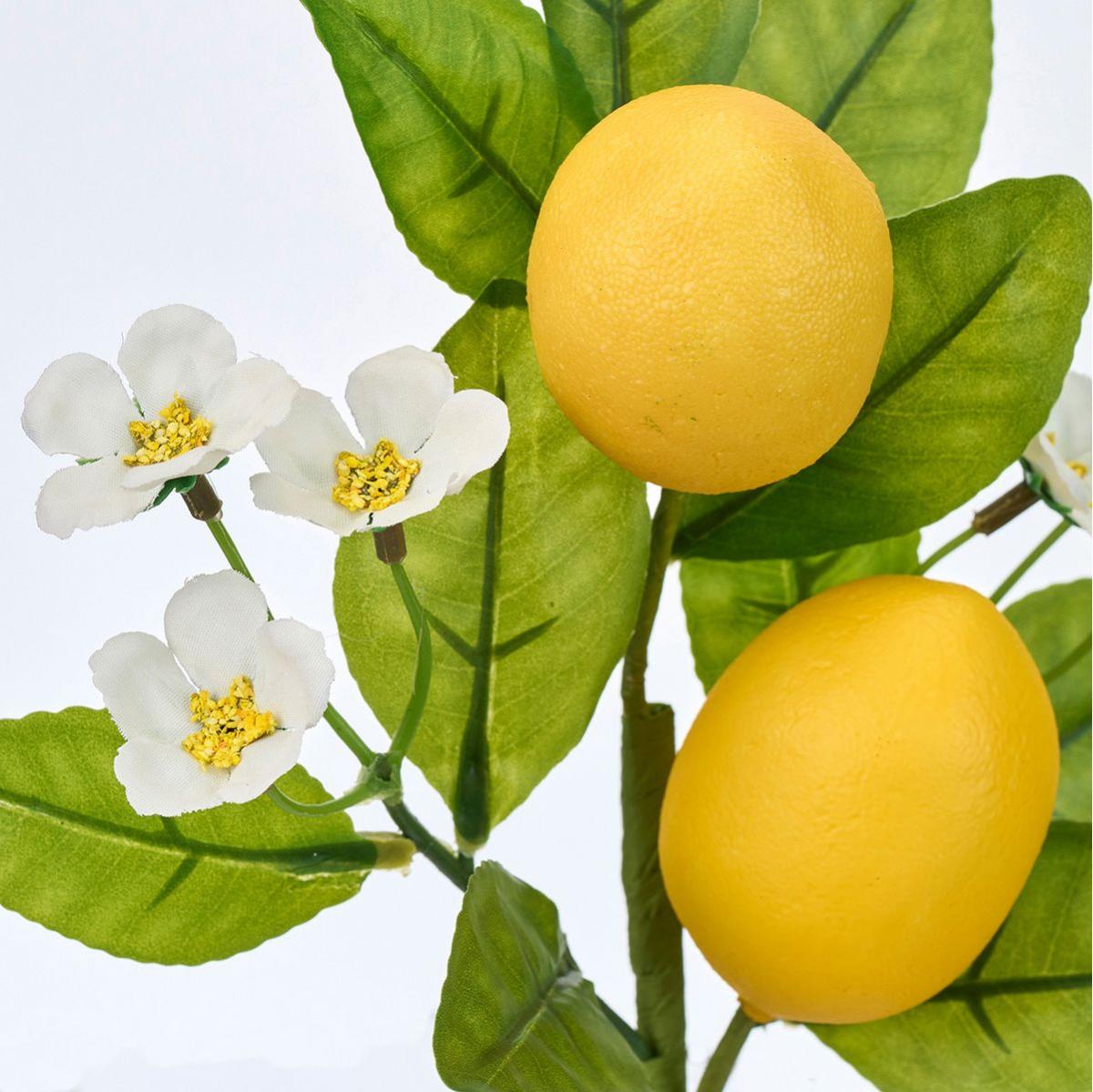 【造花】MAGIQ東京堂/レモンの小枝 YELLOW イエロー/FM000607