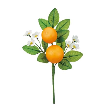 【造花】MAGIQ東京堂/オレンジの小枝 ORANGE オレンジ/FM000609