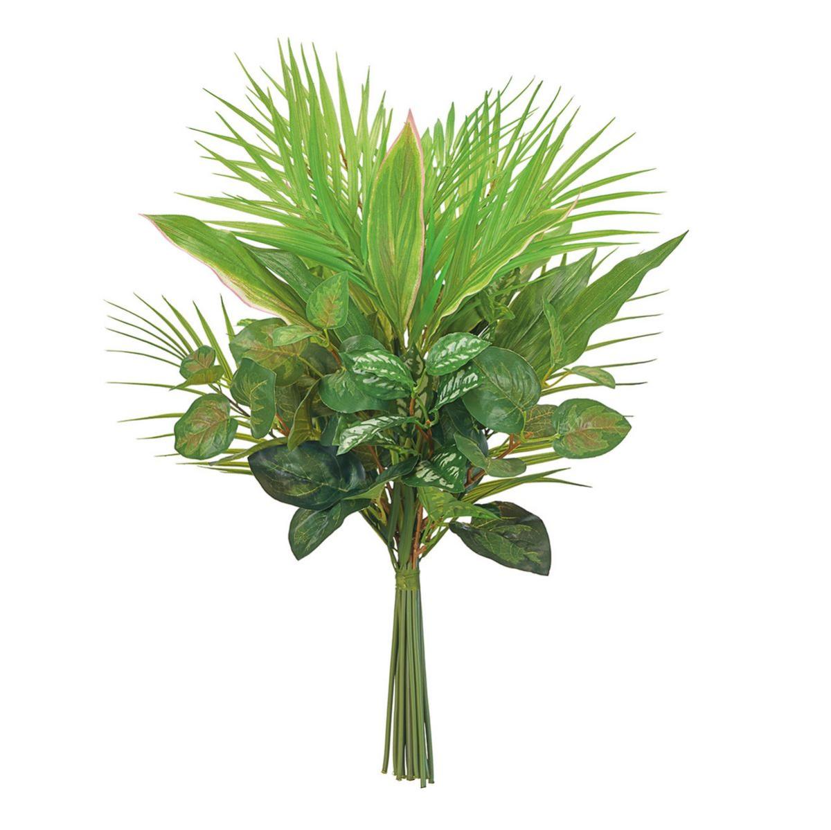 【造花】MAGIQ東京堂/トロピカグリーンバンチ パーム GRMIX グリーンミックス/FG009005