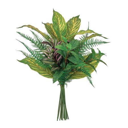 【造花】MAGIQ東京堂/トロピカグリーンバンチ ディフェ YEMIX イエローミックス/FG009007