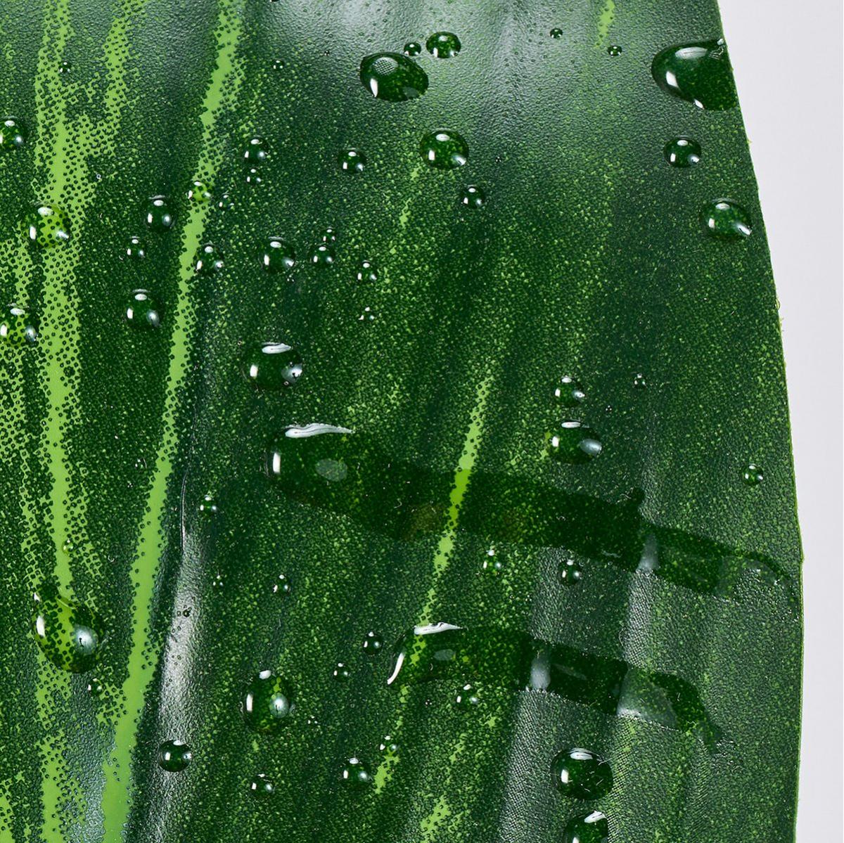 【造花】MAGIQ東京堂/レインドロップ ハランリーフ GREEN グリーン/FG008913