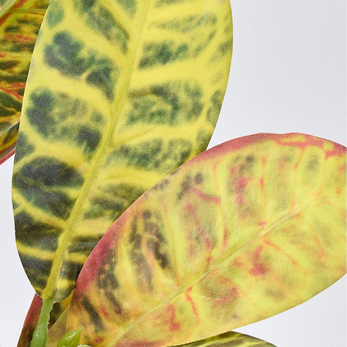 【造花】MAGIQ東京堂/クロトン枝 GR/YE グリーンイエロー/FG000140