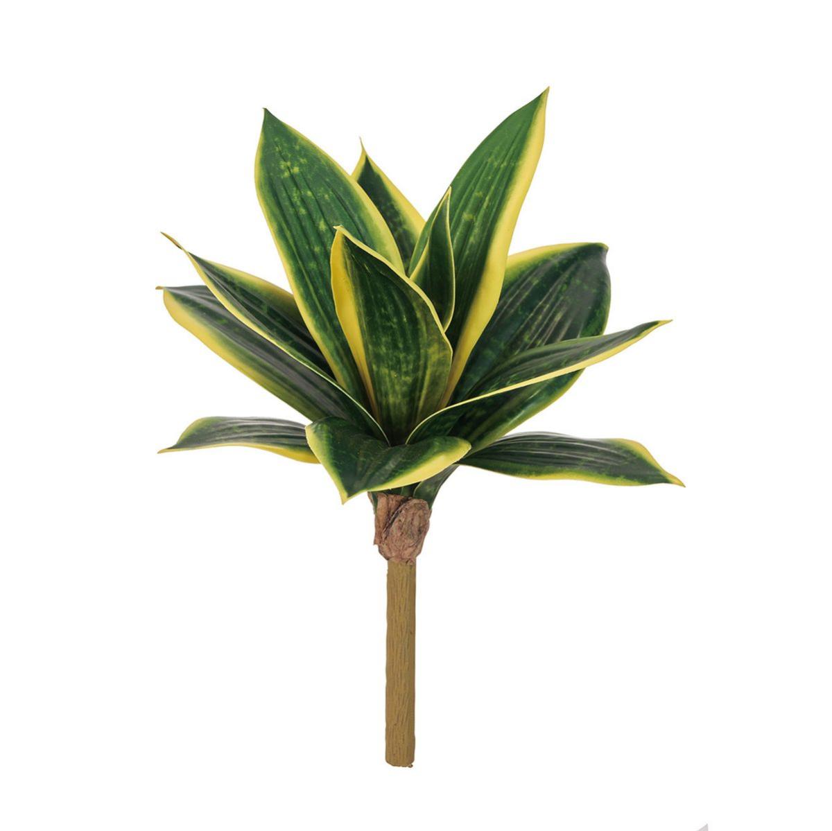 【造花】MAGIQ東京堂/サンセベリアショートブッシュ YEL/GR イエローグリーン/FG000136