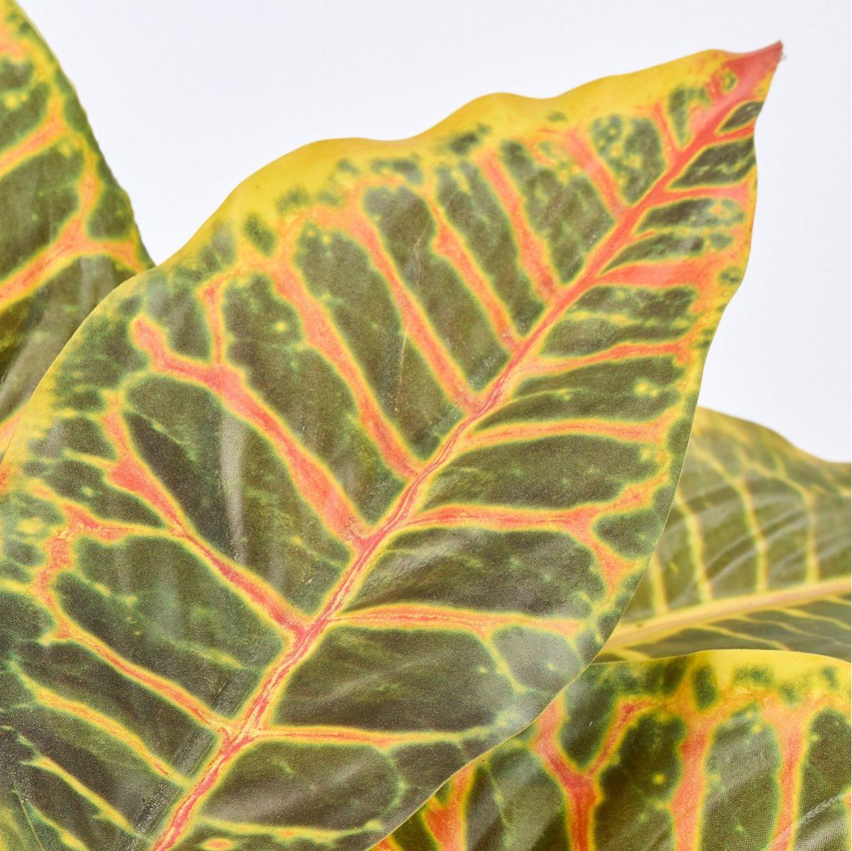 【造花】MAGIQ東京堂/ミニクロトンブッシュ OR/GR オレンジグリーン/FG003904