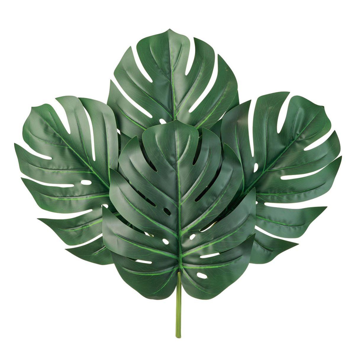 モンステラ4本組L(6本セット) #24 DK.GR ダークグリーン/FK002502-024